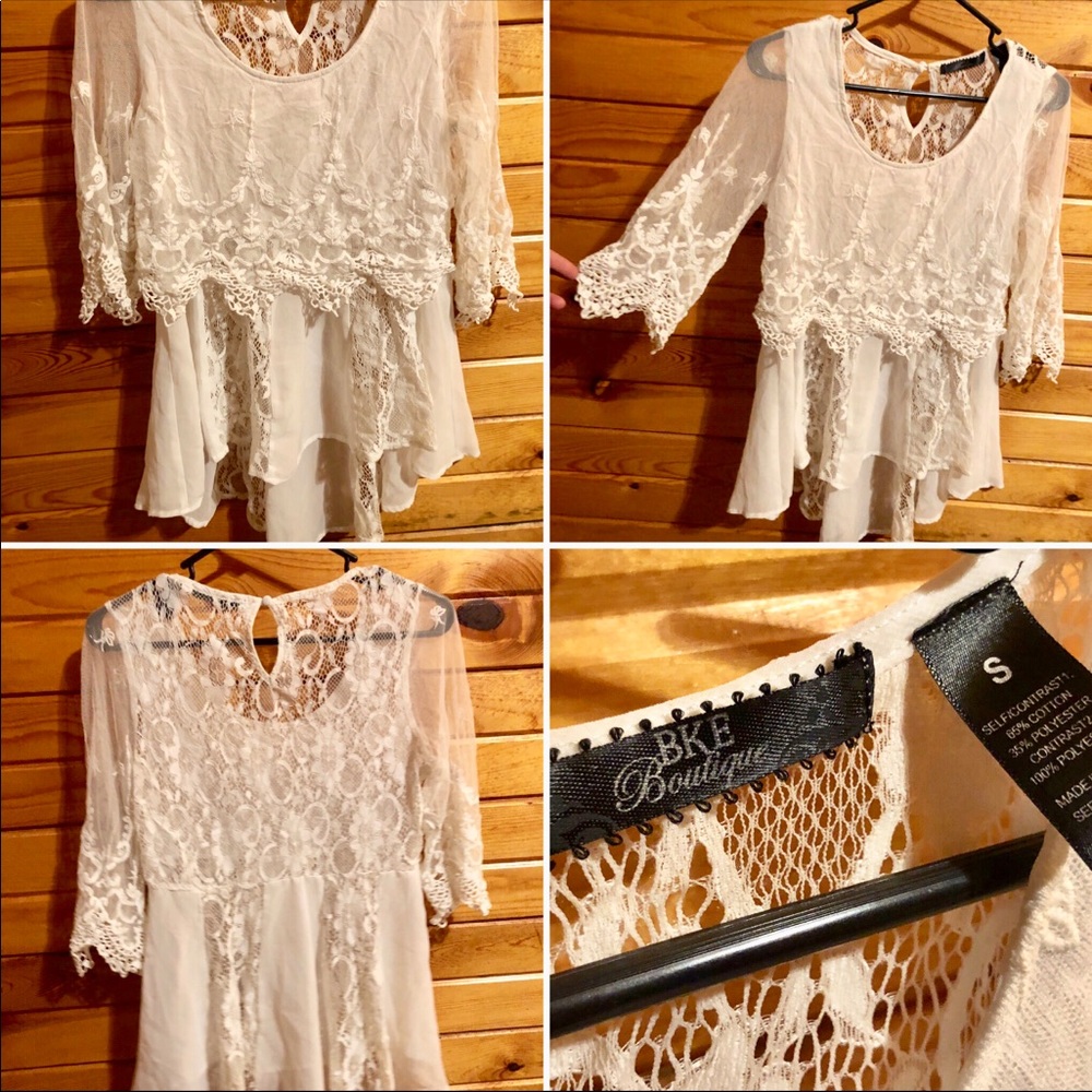 BKE lace top